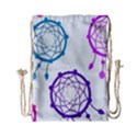 Dreamcatcher Dream Catcher Pattern Drawstring Bag (Small) View1