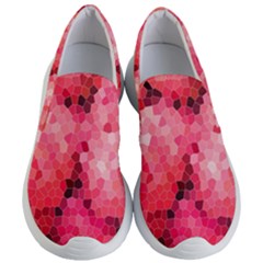 Mosaic Structure Pattern Background Women s Lightweight Slip Ons by Hannah976