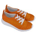 Orange Mosaic Structure Background Women s Lightweight Sports Shoes View3