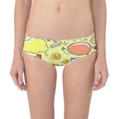 Cute Sketch Child Graphic Funny Classic Bikini Bottoms by Hannah976