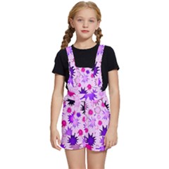 Inks Drops Black Paint Design Kids  Short Overalls by Hannah976