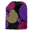 Seamless Halloween Day Of The Dead Drawstring Pouch (3XL) View2