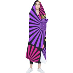 Seamless Halloween Day Of The Dead Wearable Blanket by Hannah976