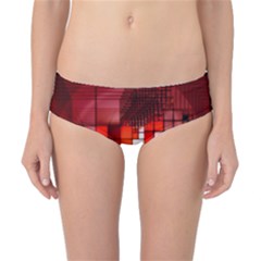 Pattern Structure Light Patterns Classic Bikini Bottoms by Hannah976