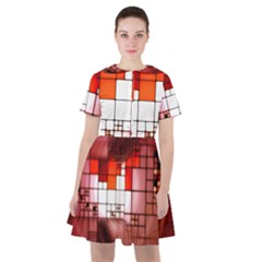 Pattern Structure Light Patterns Sailor Dress by Hannah976