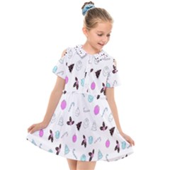 It`s Christmas Outside!   Kids  Short Sleeve Shirt Dress by ConteMonfrey