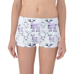 Cute Deers  Boyleg Bikini Bottoms by ConteMonfrey