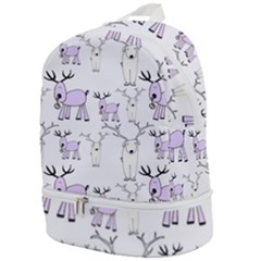 Cute Deers  Zip Bottom Backpack by ConteMonfrey