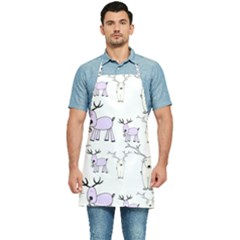 Cute Deers  Kitchen Apron by ConteMonfrey