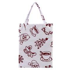 Red And White Christmas Breakfast  Classic Tote Bag