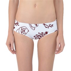 Red And White Christmas Breakfast  Classic Bikini Bottoms