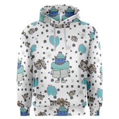 Little Cow Christmas  Men s Overhead Hoodie by ConteMonfrey