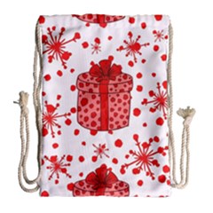 Cute Gift Boxes Drawstring Bag (large) by ConteMonfrey