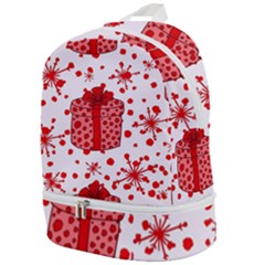 Cute Gift Boxes Zip Bottom Backpack by ConteMonfrey