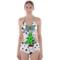 It`s Cold Outside  Cut-out One Piece Swimsuit by ConteMonfrey