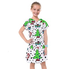 It`s Cold Outside  Kids  Drop Waist Dress by ConteMonfrey