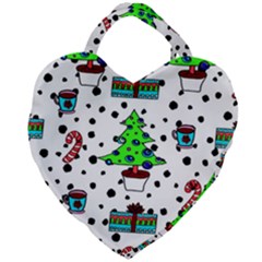 It`s Cold Outside  Giant Heart Shaped Tote by ConteMonfrey