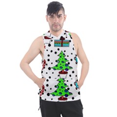 It`s Cold Outside  Men s Sleeveless Hoodie by ConteMonfrey