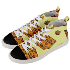 I Wish You All The Gifts Men s Mid-top Canvas Sneakers by ConteMonfrey