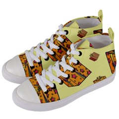 I Wish You All The Gifts Women s Mid-top Canvas Sneakers by ConteMonfrey