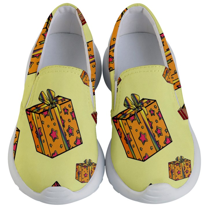 I Wish You All The Gifts Kids Lightweight Slip Ons