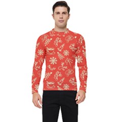 Green Christmas Breakfast   Men s Long Sleeve Rash Guard by ConteMonfrey