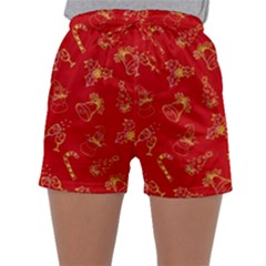 Holy Night - Christmas Symbols  Sleepwear Shorts by ConteMonfrey