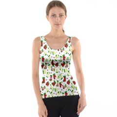 Warm Christmas  Women s Basic Tank Top by ConteMonfrey