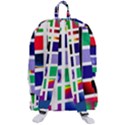 Color Graffiti Pattern Geometric Travelers  Backpack View3