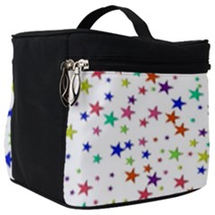 Star Random Background Scattered Make Up Travel Bag (big) by Hannah976