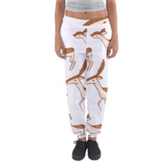 Seamless Deer Pattern Design Women s Jogger Sweatpants by Hannah976