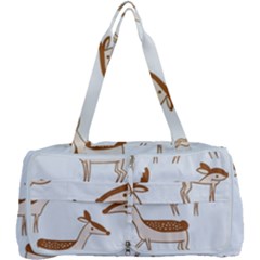 Seamless Deer Pattern Design Multi Function Bag by Hannah976