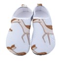 Seamless Deer Pattern Design Men s Sock-Style Water Shoes View1