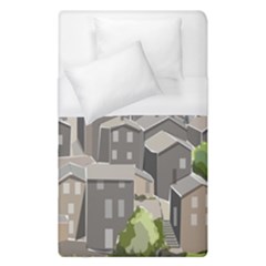 Village Place Portugal Landscape Duvet Cover (single Size) by Hannah976