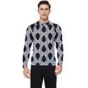 Pattern Beetle Insect Black Grey Men s Long Sleeve Rash Guard View1