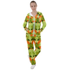 Texture Plant Herbs Herb Green Women s Tracksuit by Hannah976