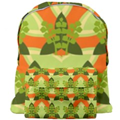 Texture Plant Herbs Herb Green Giant Full Print Backpack