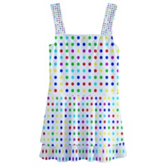 Dots Color Rows Columns Background Kids  Layered Skirt Swimsuit by Hannah976