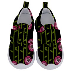 Rose Abstract Rose Garden Kids  Velcro No Lace Shoes by Hannah976