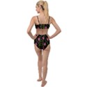 Rose Abstract Rose Garden Tied Up Two Piece Swimsuit View2