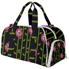 Rose Abstract Rose Garden Burner Gym Duffel Bag by Hannah976