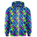 Pattern Star Abstract Background Men s Zipper Hoodie View1