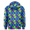 Pattern Star Abstract Background Men s Zipper Hoodie View2