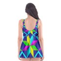 Pattern Star Abstract Background Skater Dress Swimsuit View2