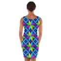 Pattern Star Abstract Background Wrap Front Bodycon Dress View2