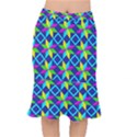 Pattern Star Abstract Background Short Mermaid Skirt View1