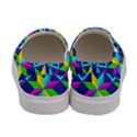 Pattern Star Abstract Background Women s Canvas Slip Ons View4