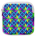 Pattern Star Abstract Background Mini Square Pouch View1