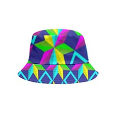 Pattern Star Abstract Background Bucket Hat (kids) by Hannah976