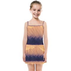 Landscape Nature Mountains Sky Kids  Summer Sun Dress by Hannah976